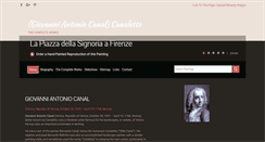 Desktop Screenshot of canalettogallery.org